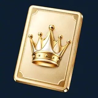 Crowned casino card — Sydspin