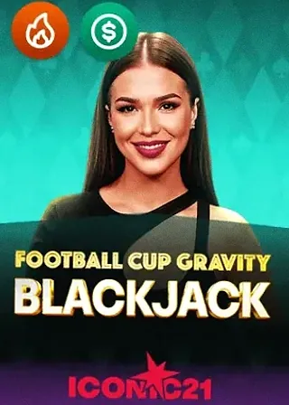 Football Cup Gravity Blackjack live game cover