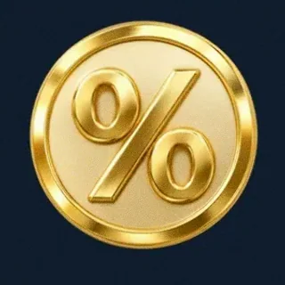 Gold percent coin — Sydspin