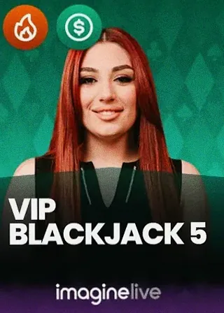 VIP Blackjack 5 live game cover