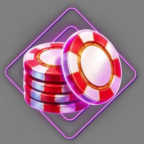 Poker table with cards