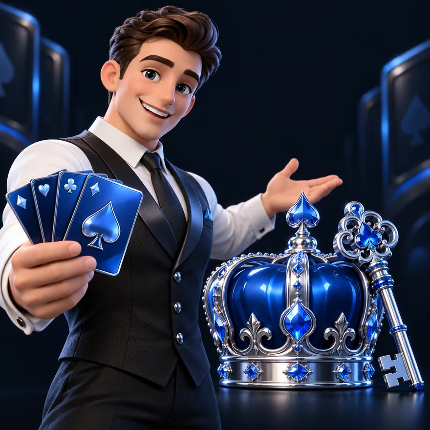Royal crown and key — Sydspin