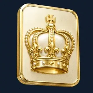 Royal crown plaque — Sydspin