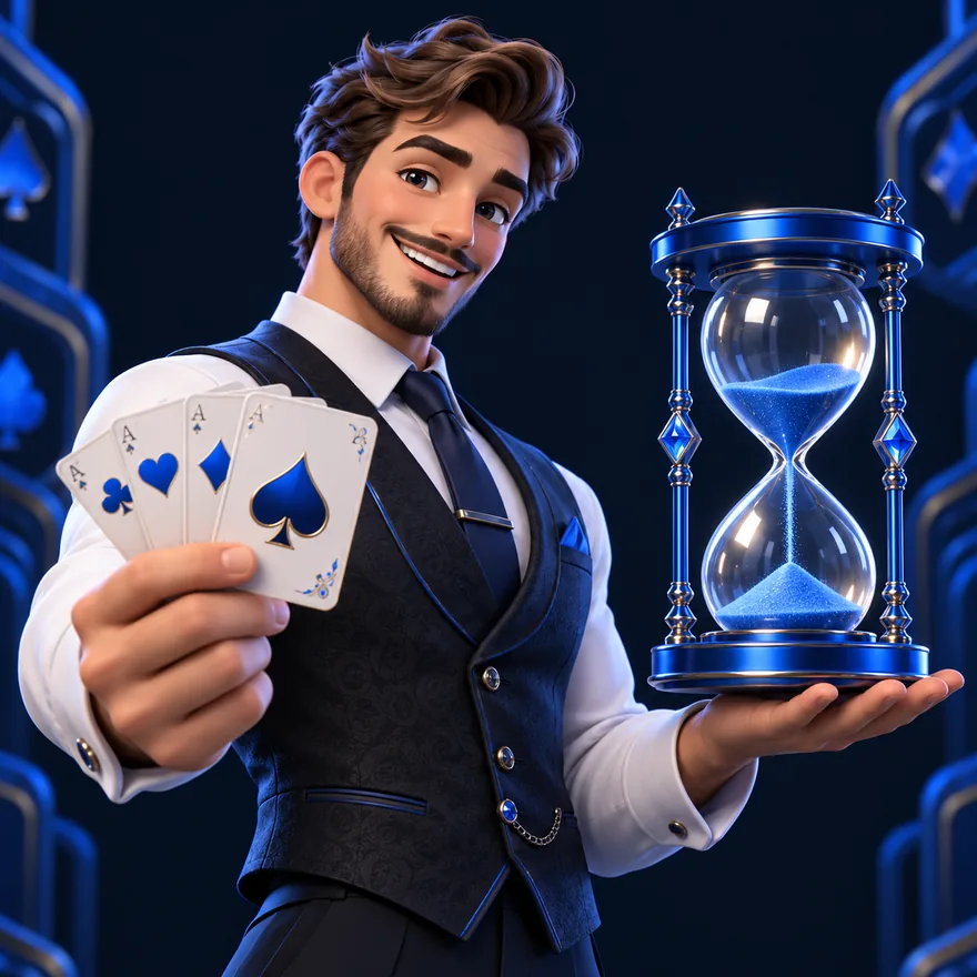 Ornate hourglass — Sydspin