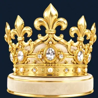 Jeweled royal crown — Sydspin