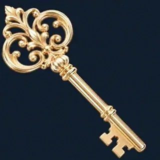 Ornate antique key — Sydspin